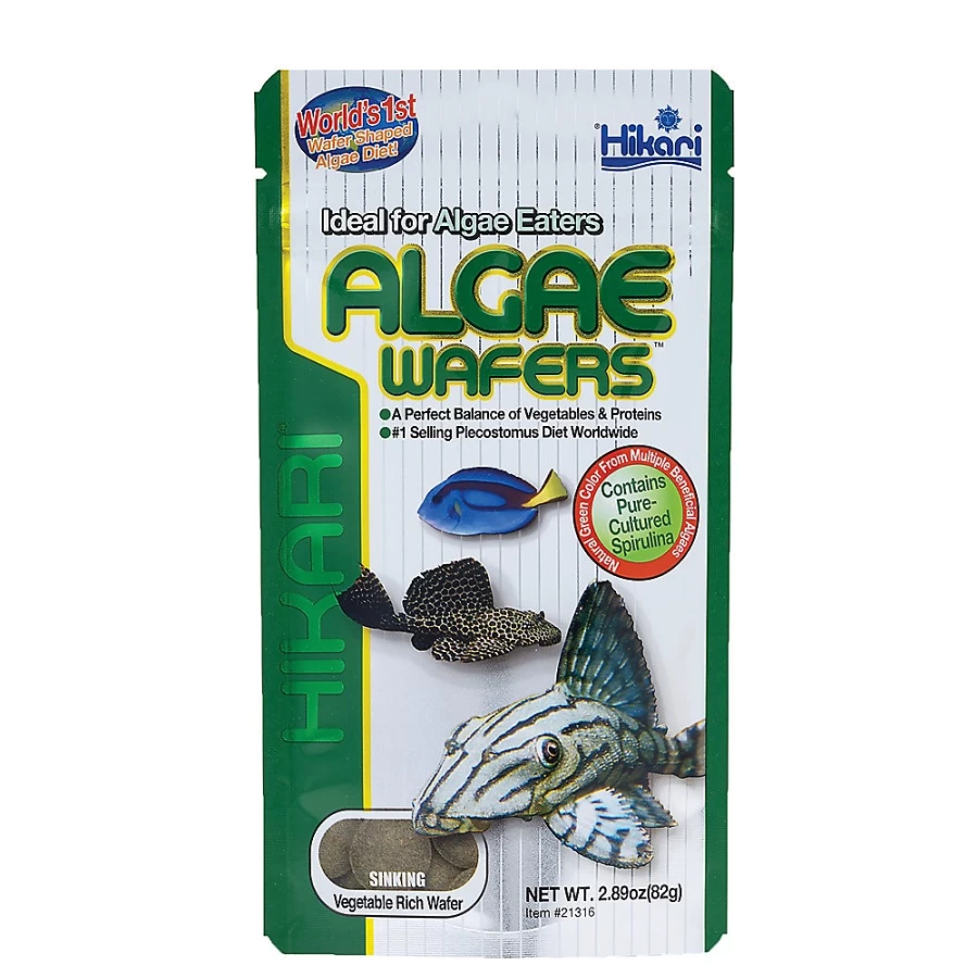 PetSmart Hikari Algae Wafers: Premium Algae-Based Fish Food for Herbivorous Aquatic Pets