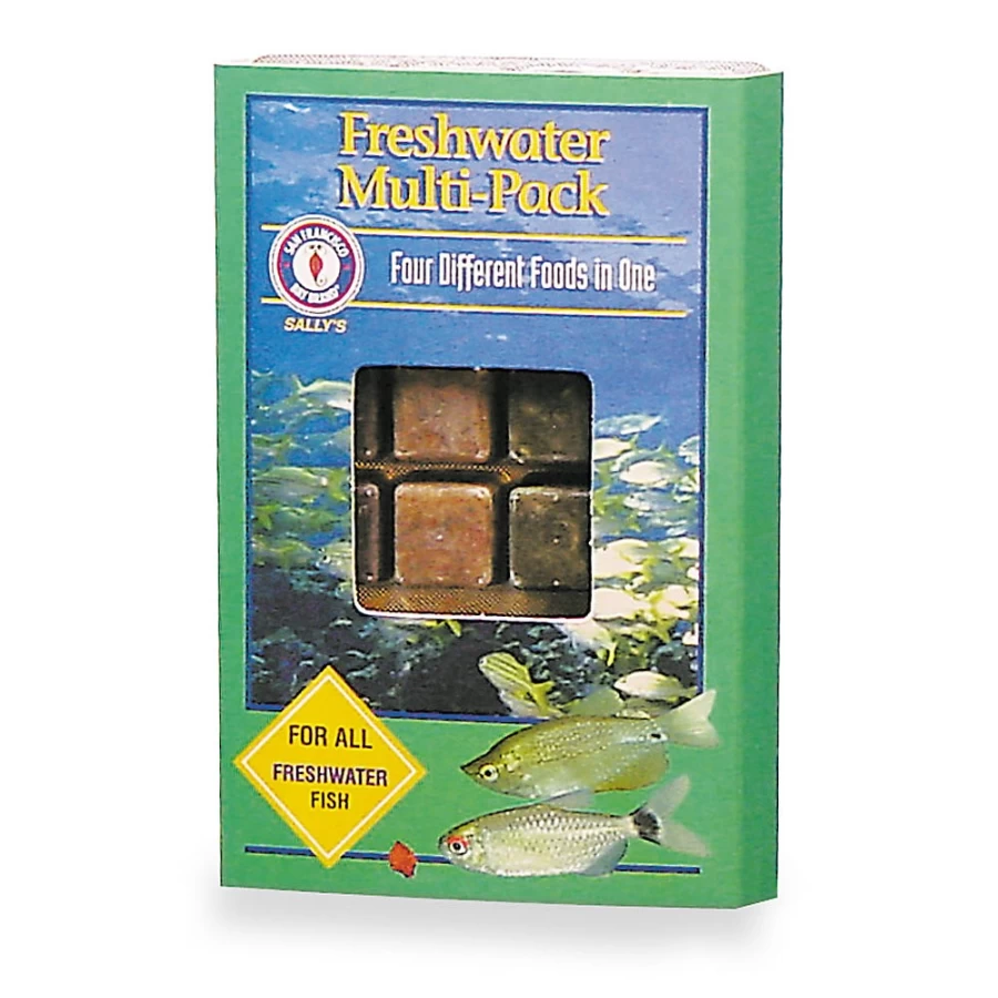 PetSmart San Francisco Bay Brand Frozen Freshwater Fish Food Multi-Pack for Tropical & Marine Fish