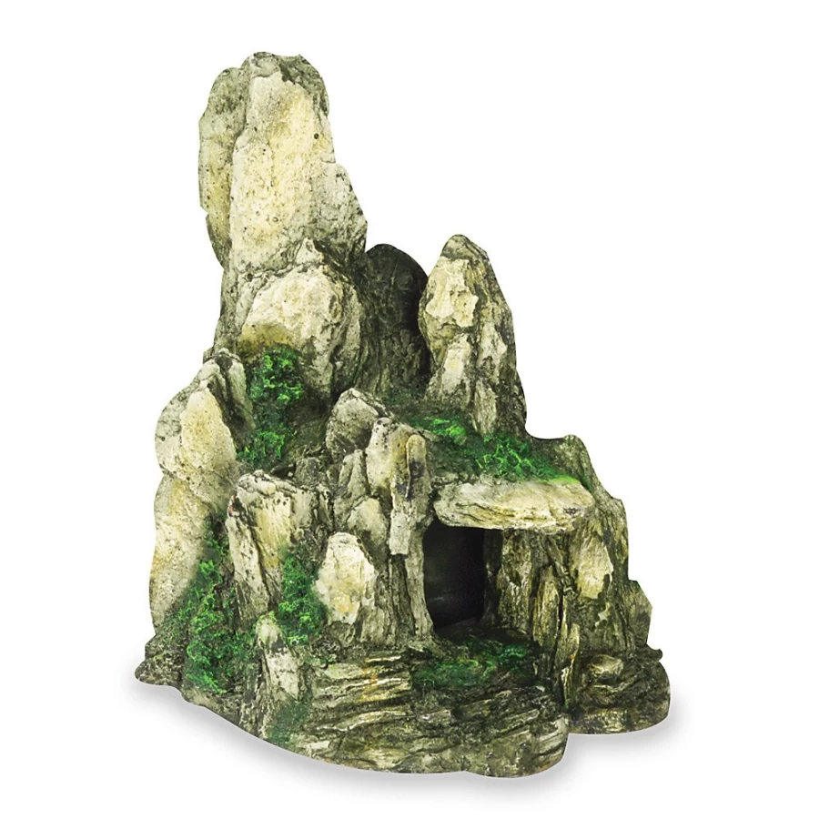 PetSmart Top Fin Rock Cave Fish Tank Decor - Aquarium Hiding Cave for Fish