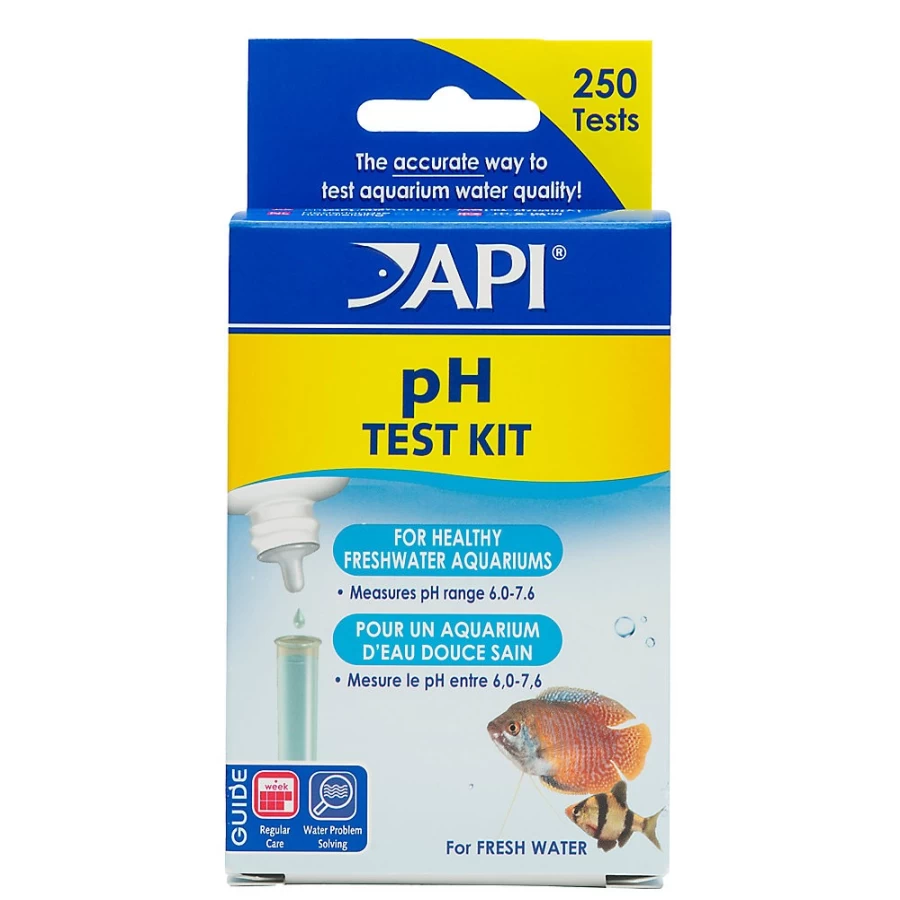 PetSmart API Freshwater Aquarium pH Test Kit - Mini Water Testing for Accurate pH Levels