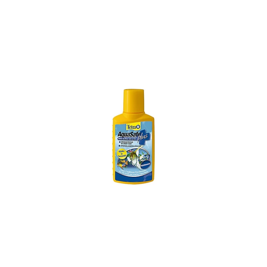 PetSmart Tetra AquaSafe Plus Water Conditioner – Remove Chlorine & Detoxify for Healthy Aquarium Fish