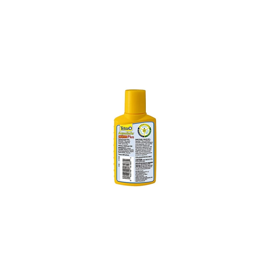 PetSmart Tetra AquaSafe Plus Water Conditioner – Remove Chlorine & Detoxify for Healthy Aquarium Fish