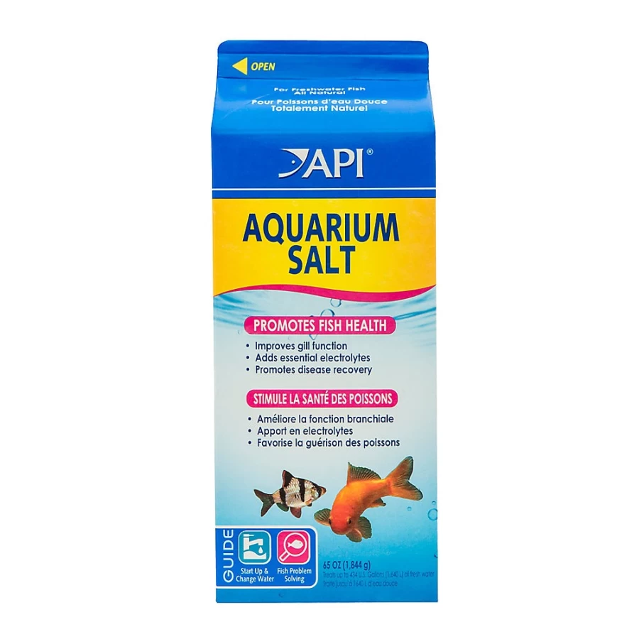 PetSmart API Aquarium Salt for Freshwater Fish – Essential Water Care & Stress Relief, 250g