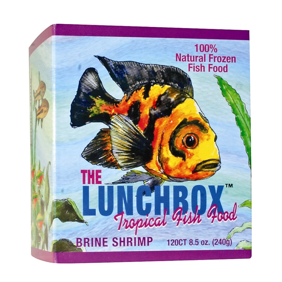 PetSmart Frozen Brine Shrimp - Premium Tropical Fish Food by San Francisco Bay Brand, The Lunchboxtrade