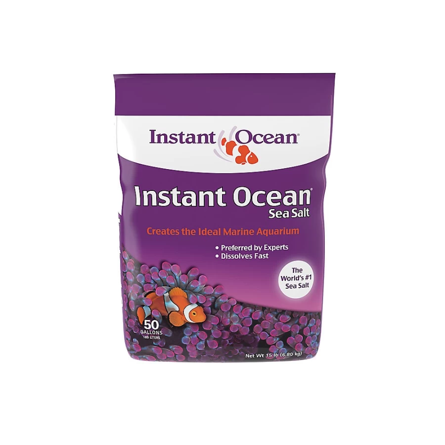PetSmart Instant Ocean Sea Salt for Aquariums – Marine Fish Tank Saltwater Mix