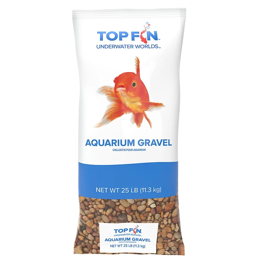 PetSmart Top Fin Premium Aquarium Gravel - Natural Beach Sand for Fish Tanks, 5-Pound Bag