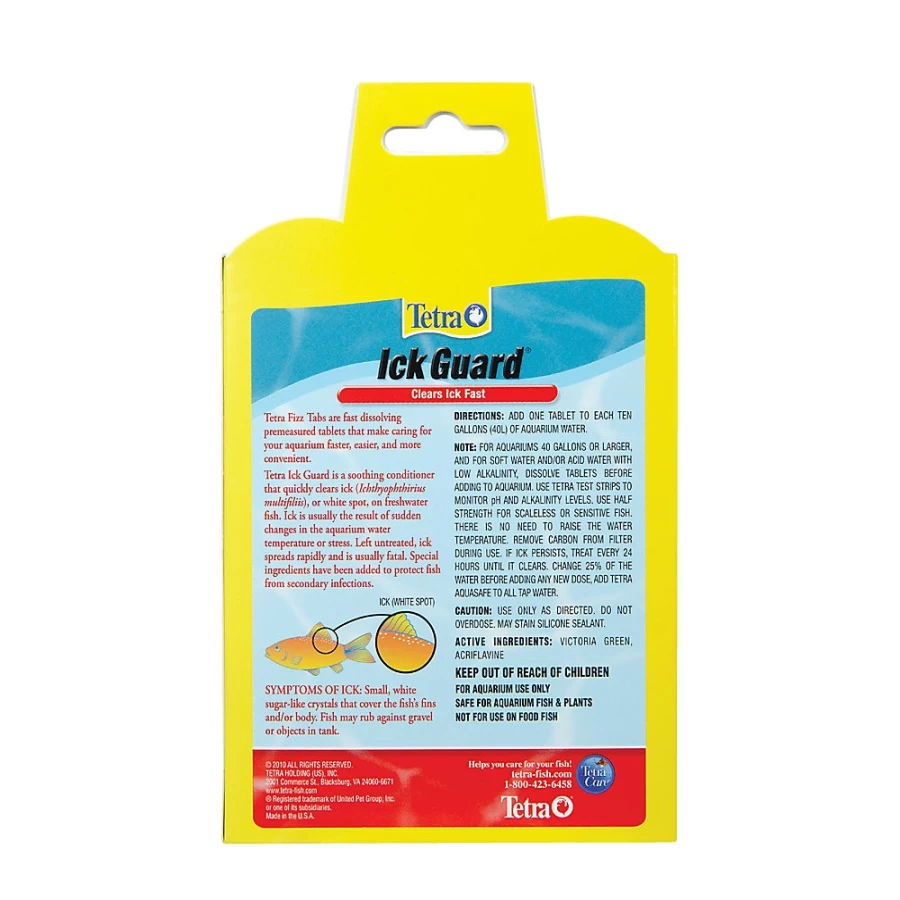 PetSmart Tetra Aquarium Ick Guard Fish Treatment for White Spot Disease