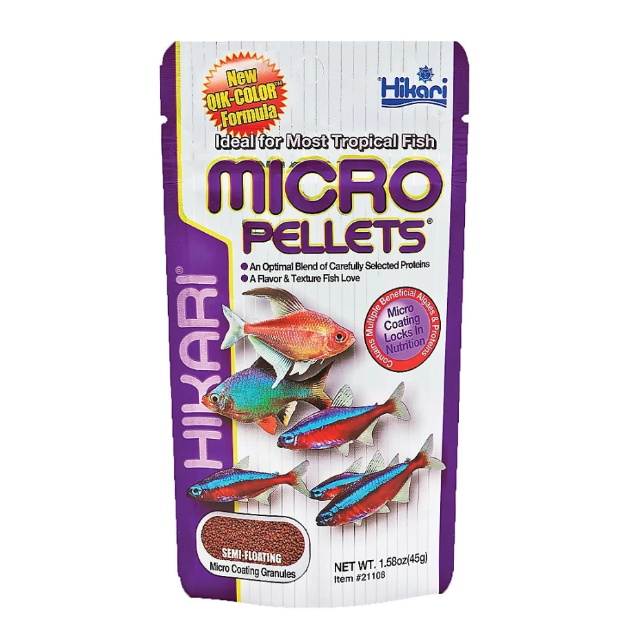 PetSmart Hikari Micro Pellets: Premium Tropical Fish Food for Healthy Growth