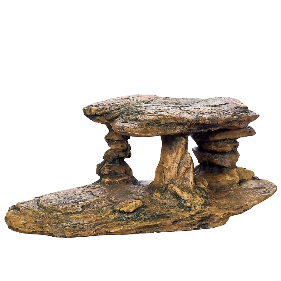 PetSmart Top Fin Layered Flat Stone Decoration for Aquarium Landscaping