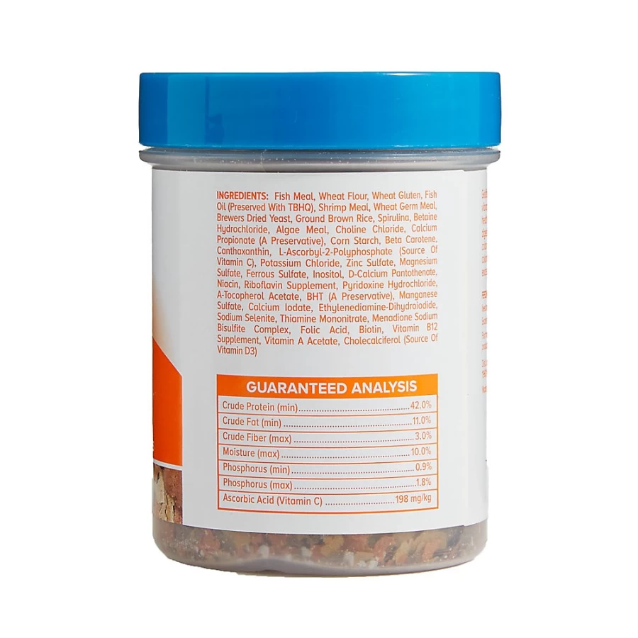 PetSmart Top Fin Premium Goldfish Flakes – Nutritious Fish Food for Healthy Goldfish