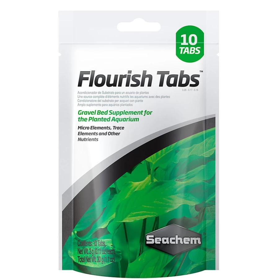 PetSmart Seachem Flourish Tabs - Aquatic Plant Fertilizer for Gravel Substrate, Promotes Healthy Growth in Freshwater Aquariums