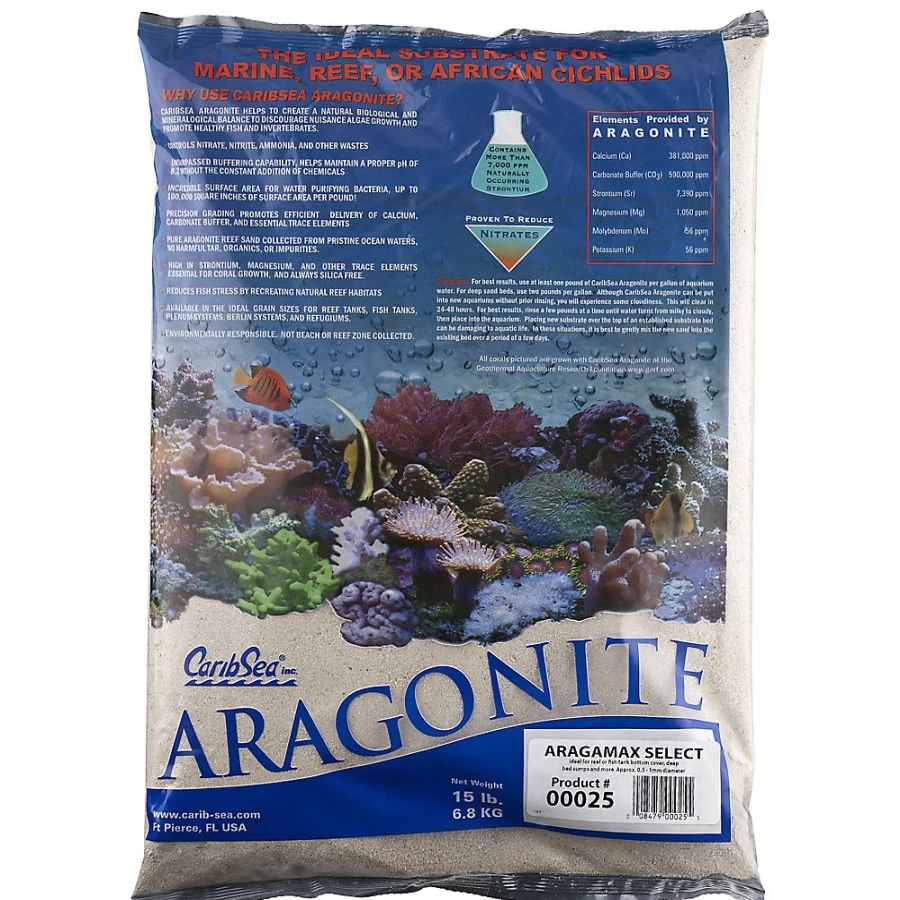 PetSmart CaribSea Aragamax Select Aragonite Sand for Aquarium Substrate