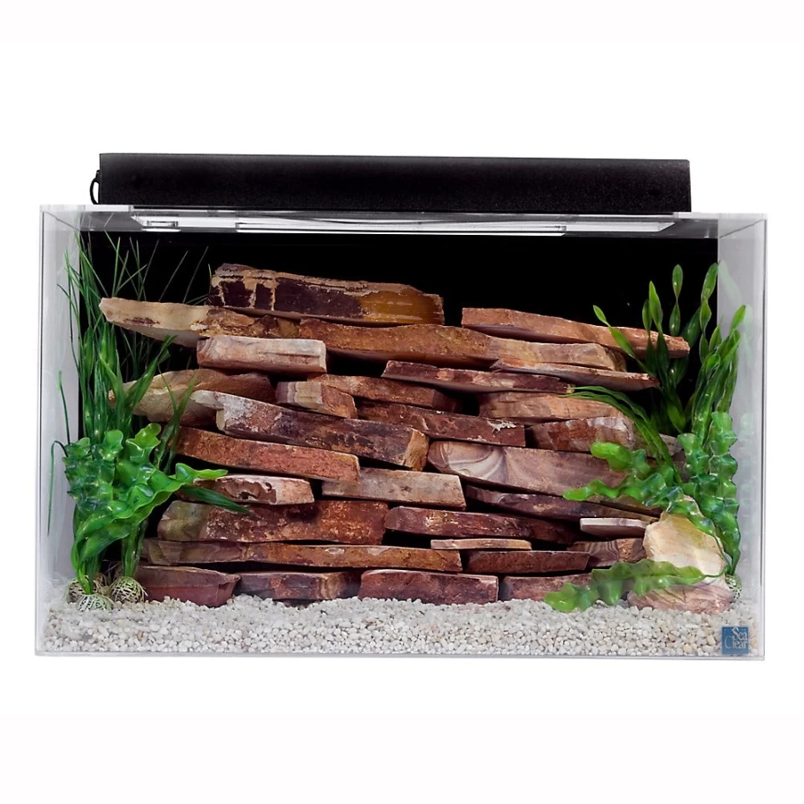 PetSmart SeaClear 29 Gallon Acrylic Aquarium Show Tank for Fish – Crystal Clear Display
