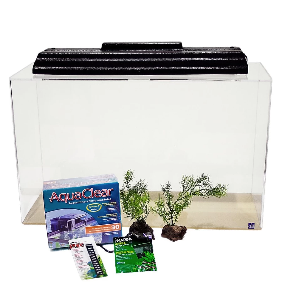 PetSmart SeaClear 29 Gallon Show Tank Aquarium Kit with LED Lighting and Filtration System