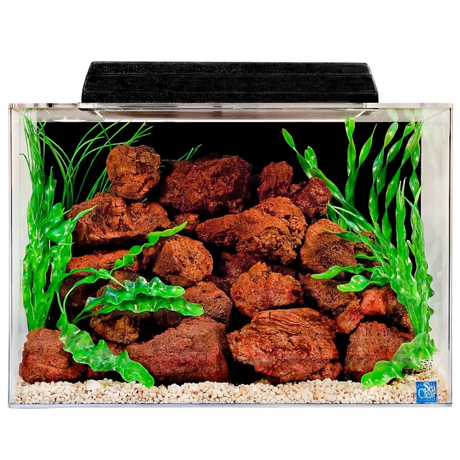 PetSmart SeaClear 20 Gallon Aquarium Hood - Clear Acrylic Tank Cover for Fish Tanks