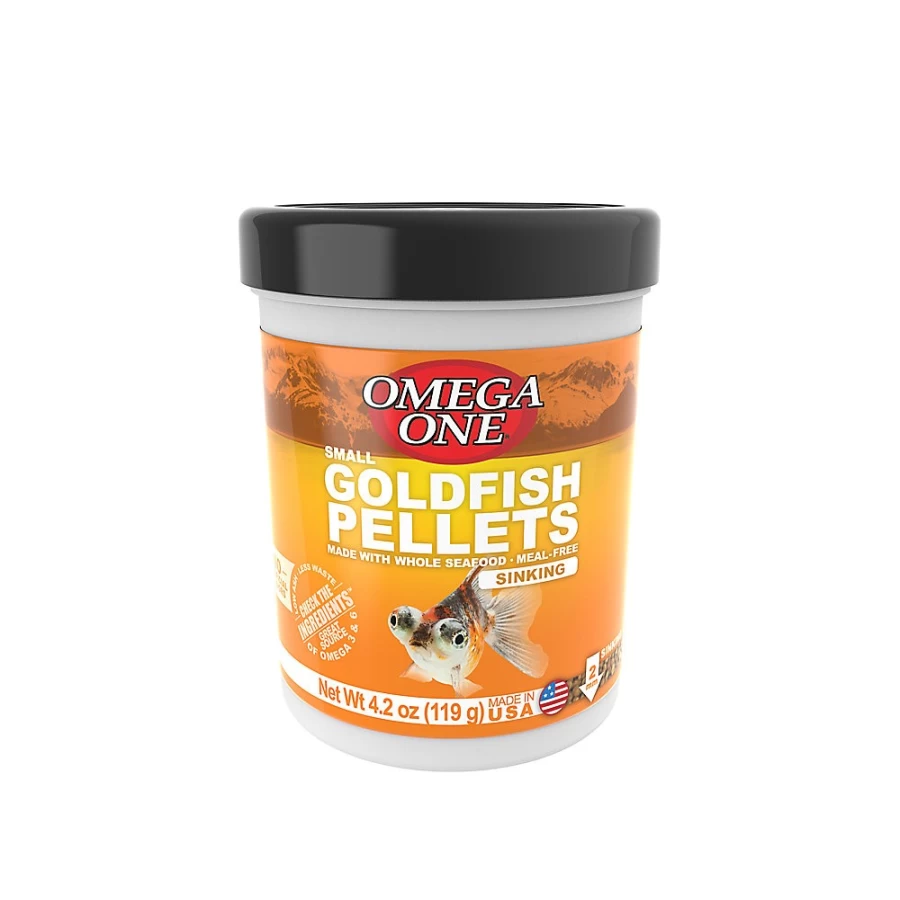 PetSmart OmegaTrade Goldfish Food Pellets - Premium Nutrition for Healthy Goldfish