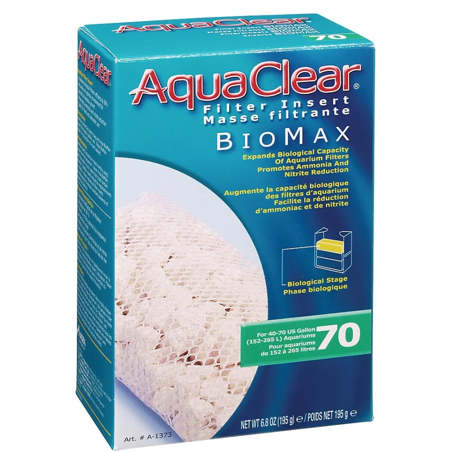 PetSmart Aqua Clear 70 Bio Max Filter Replacement Cartridge for Aquariums