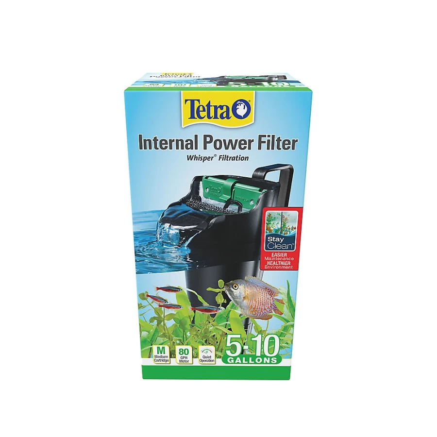 PetSmart Tetra Whisper In-Tank Aquarium Power Filter for Clean, Quiet Water