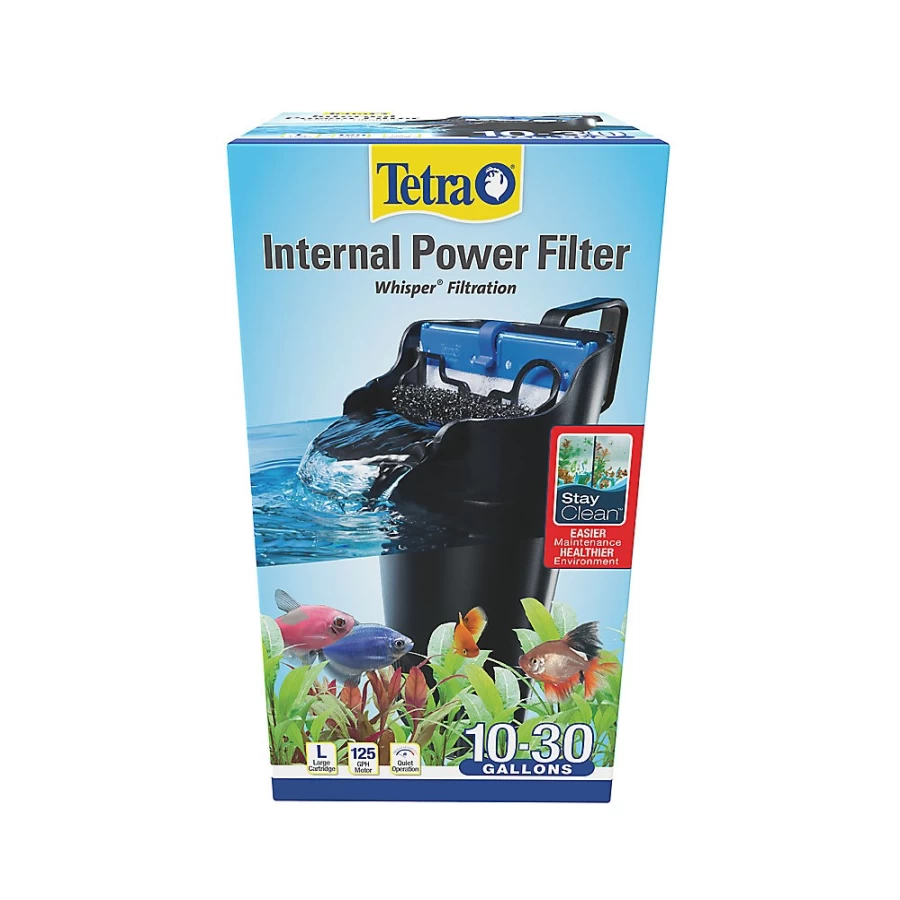 PetSmart Tetra Whisper In-Tank Aquarium Power Filter for Clean and Quiet Fish Tank Water