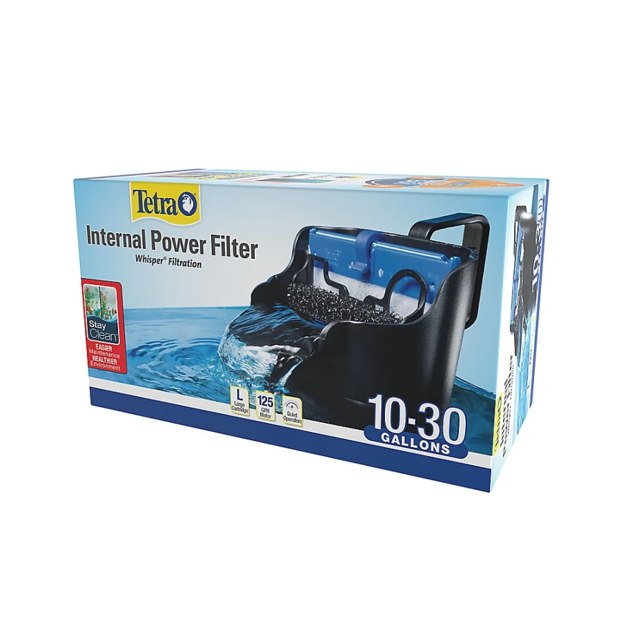 PetSmart Tetra Whisper In-Tank Aquarium Power Filter for Clean and Quiet Fish Tank Water