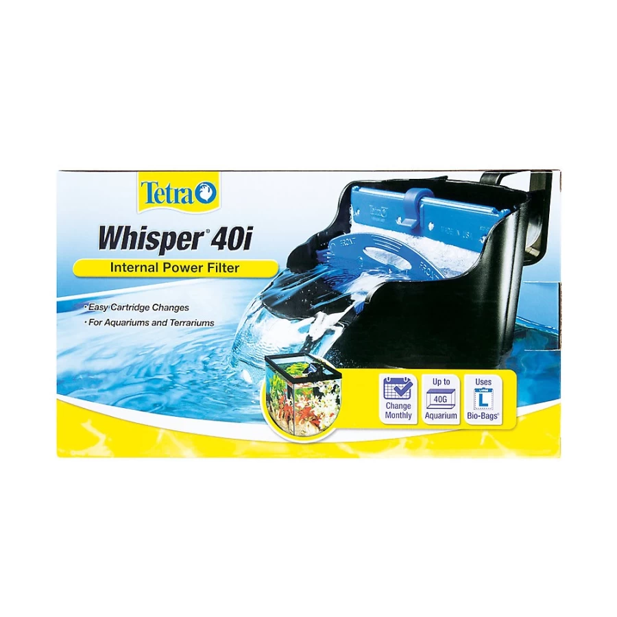 PetSmart Tetra Whisper In-Tank Aquarium Power Filter for Clean and Quiet Water
