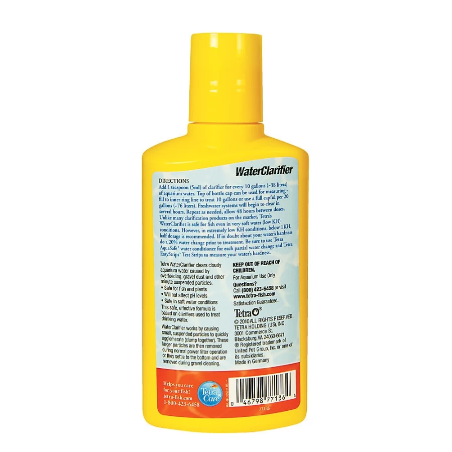 PetSmart Tetra WaterClarifier – Crystal Clear Aquarium Water Solution for Fish Tanks