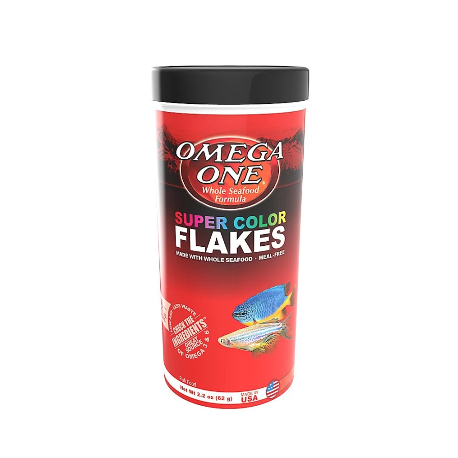 PetSmart OmegaTrade Tropical Fish Food - Super Color Enhancing Flakes for Vibrant Aquarium Fish