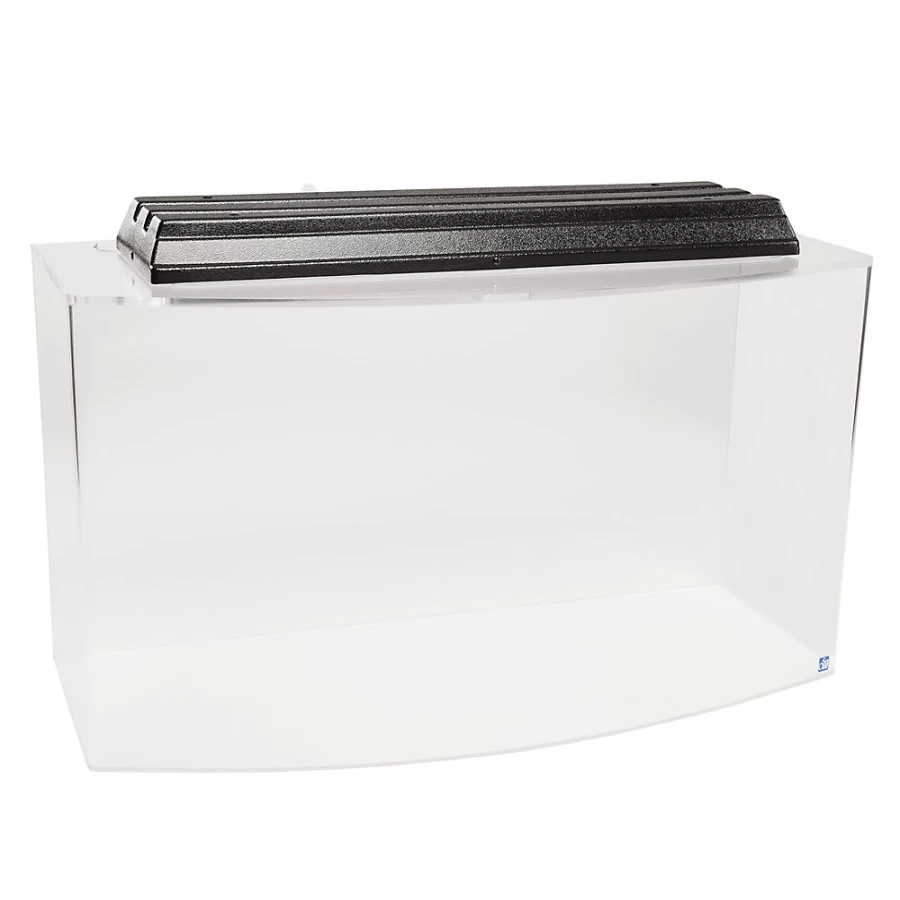 PetSmart SeaClear 46 Gallon Bowfront Aquarium Tank with Hood - Premium Acrylic Fish Tank for Home or Office
