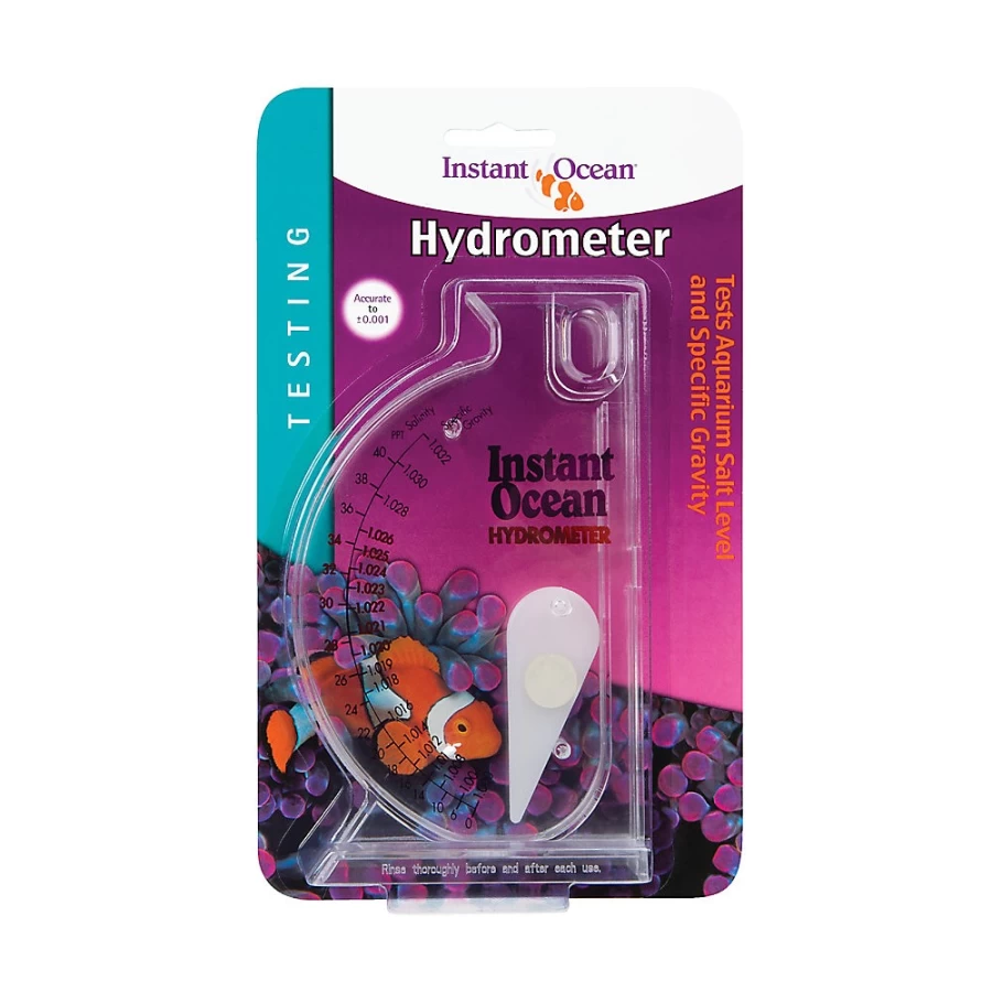 PetSmart Instant Ocean Hydrometer – Accurate Saltwater Aquarium Salinity Tester