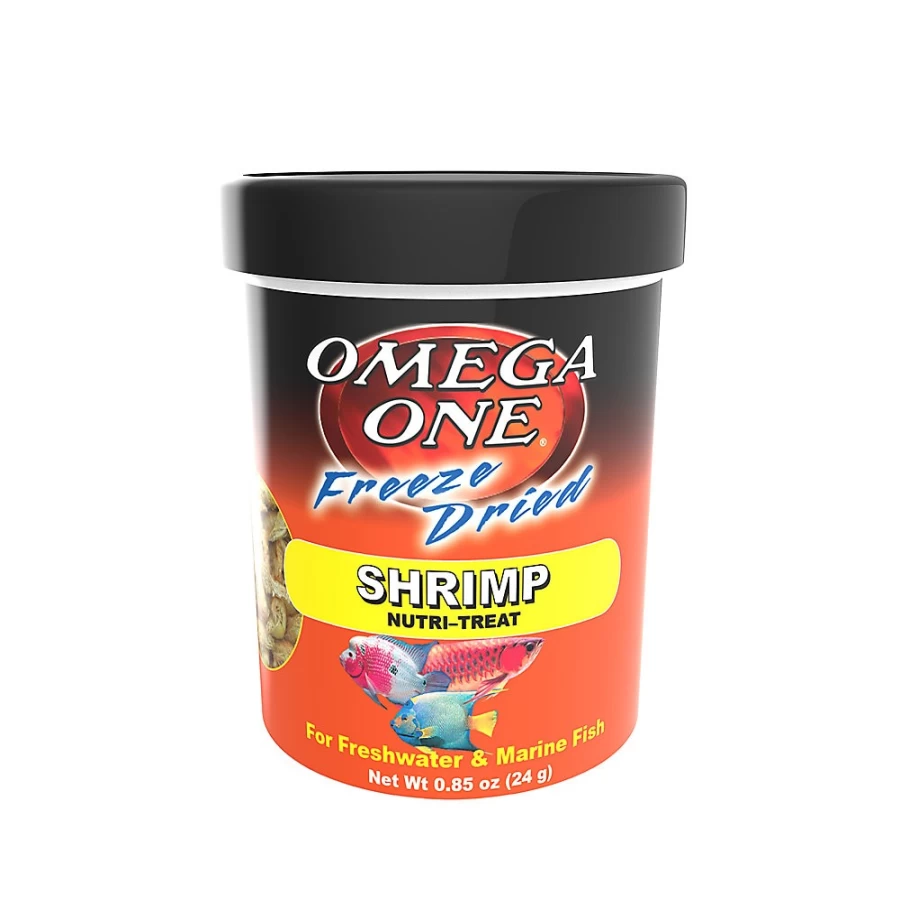 PetSmart OmegaTrade Freeze-Dried Shrimp Fish Treat for Dogs & Cats – Healthy Natural Snack