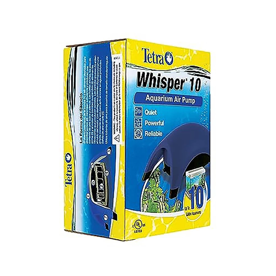 PetSmart Tetra Whisper Quiet Aquarium Air Pump for Fish Tanks – Reliable Oxygenation with Low Noise