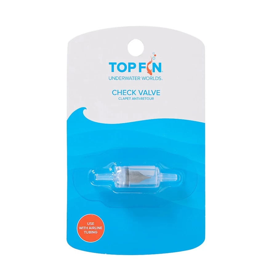 PetSmart Top Fin Aquarium Check Valve - Prevent Backflow for Fish Tanks