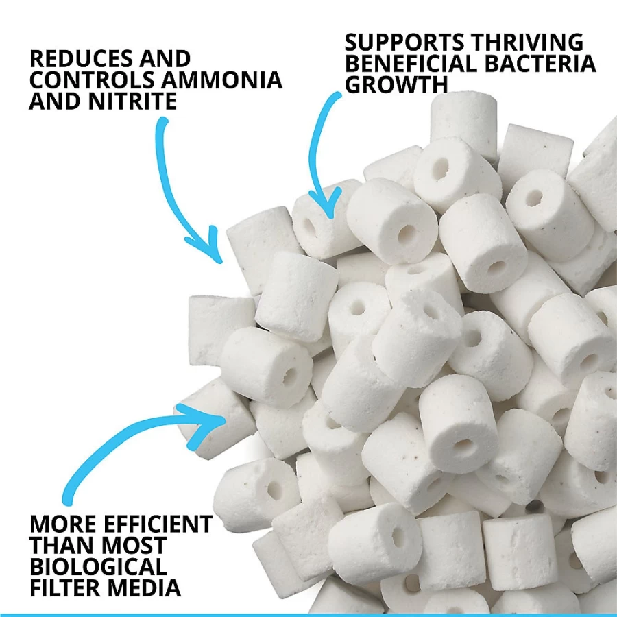 Fluval BioMax Bio Rings - Premium Biological Filter Media for Aquariums by PetSmart