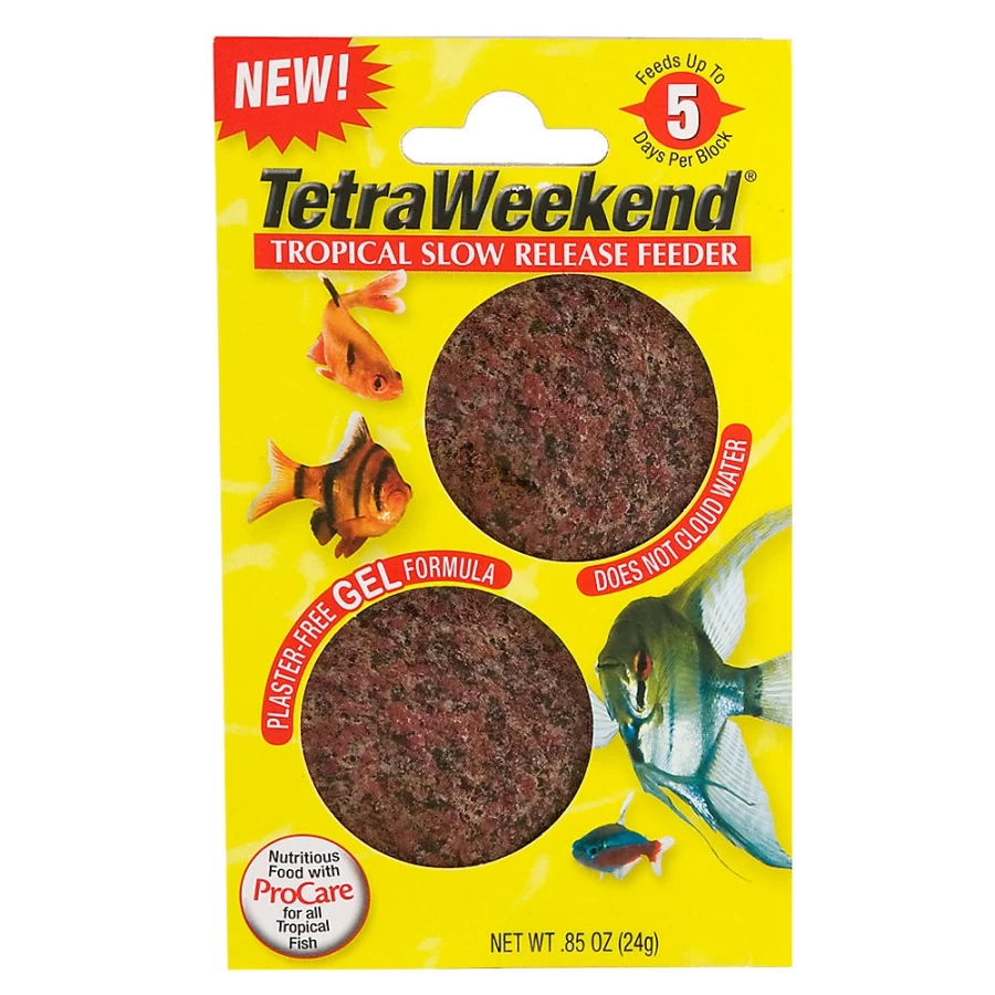 PetSmart Tetra Weekend Slow Release Fish Feeder for Tropical Aquariums