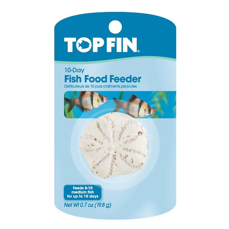 PetSmart Top Fin Automatic 10-Day Fish Feeder – Reliable Aquarium Food Dispenser