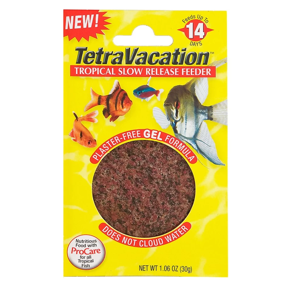 PetSmart Tetra Vacation Tropical Fish Food Slow Release Feeder Block for Aquariums