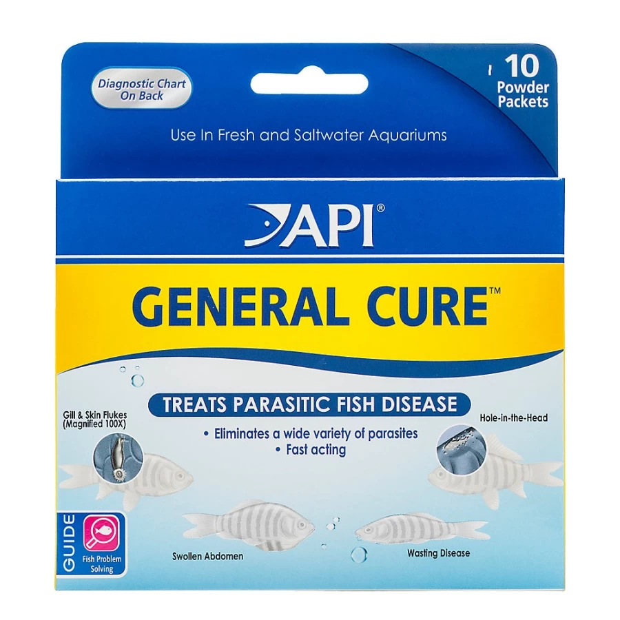 "PetSmart API General Cure Fish Treatment - Solve Common Fish Health Problems"