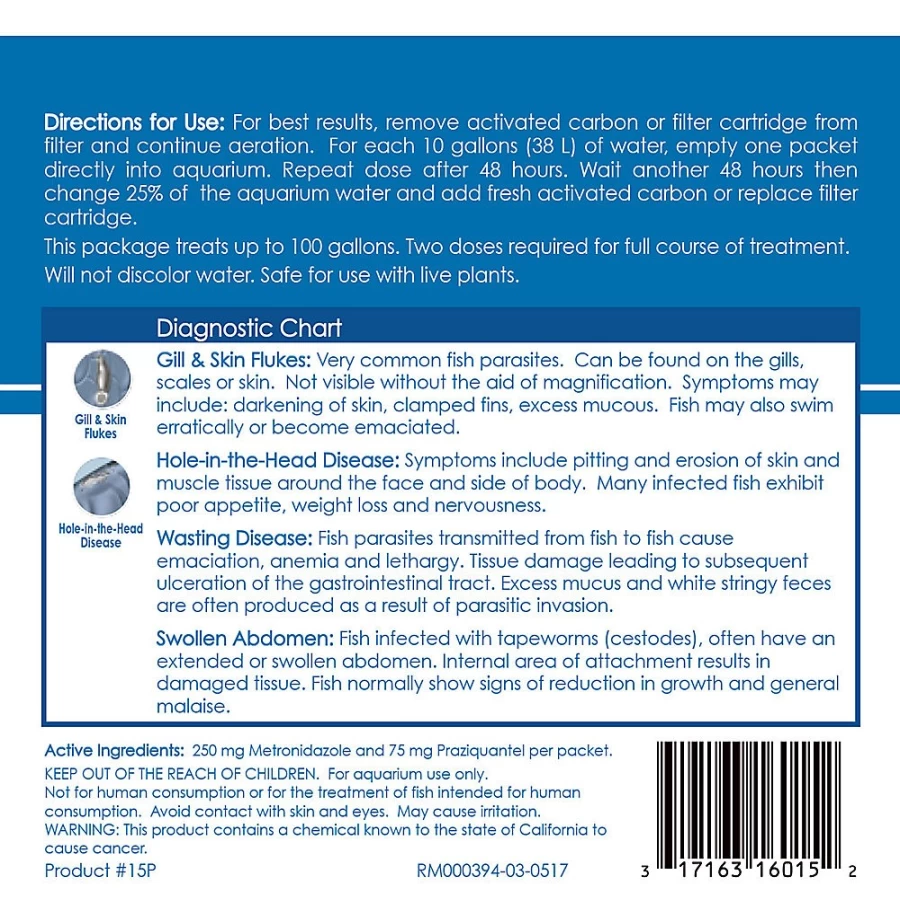 "PetSmart API General Cure Fish Treatment - Solve Common Fish Health Problems"