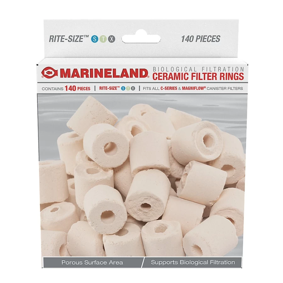 PetSmart Marineland Bio-Filter Media Ceramic Rings for Aquarium Filtration