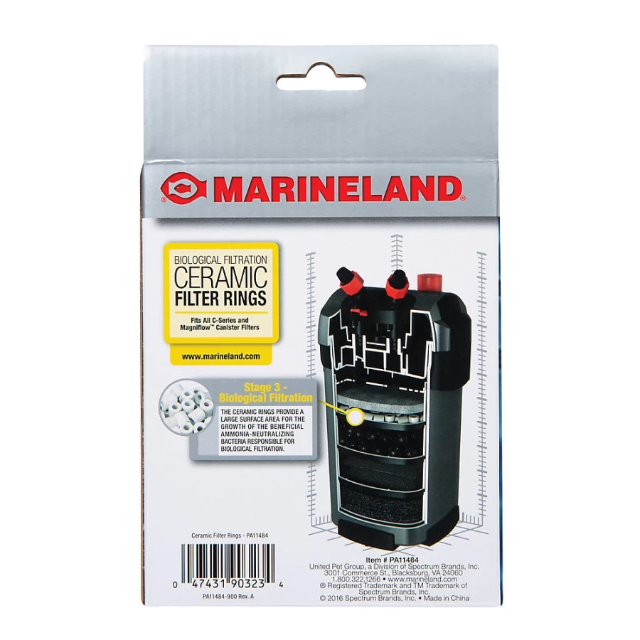 PetSmart Marineland Bio-Filter Media Ceramic Rings for Aquarium Filtration