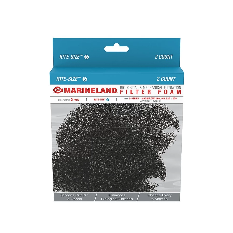 PetSmart Marineland Aquarium Filter Foam Replacement for Fish Tank Filtration