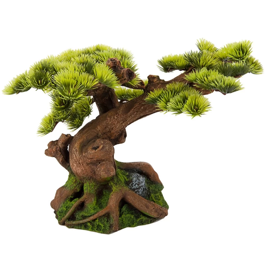 PetSmart Top Fin Bonsai Tree Aquarium Decoration - Unique Fish Tank Ornament for Aquatic Decor