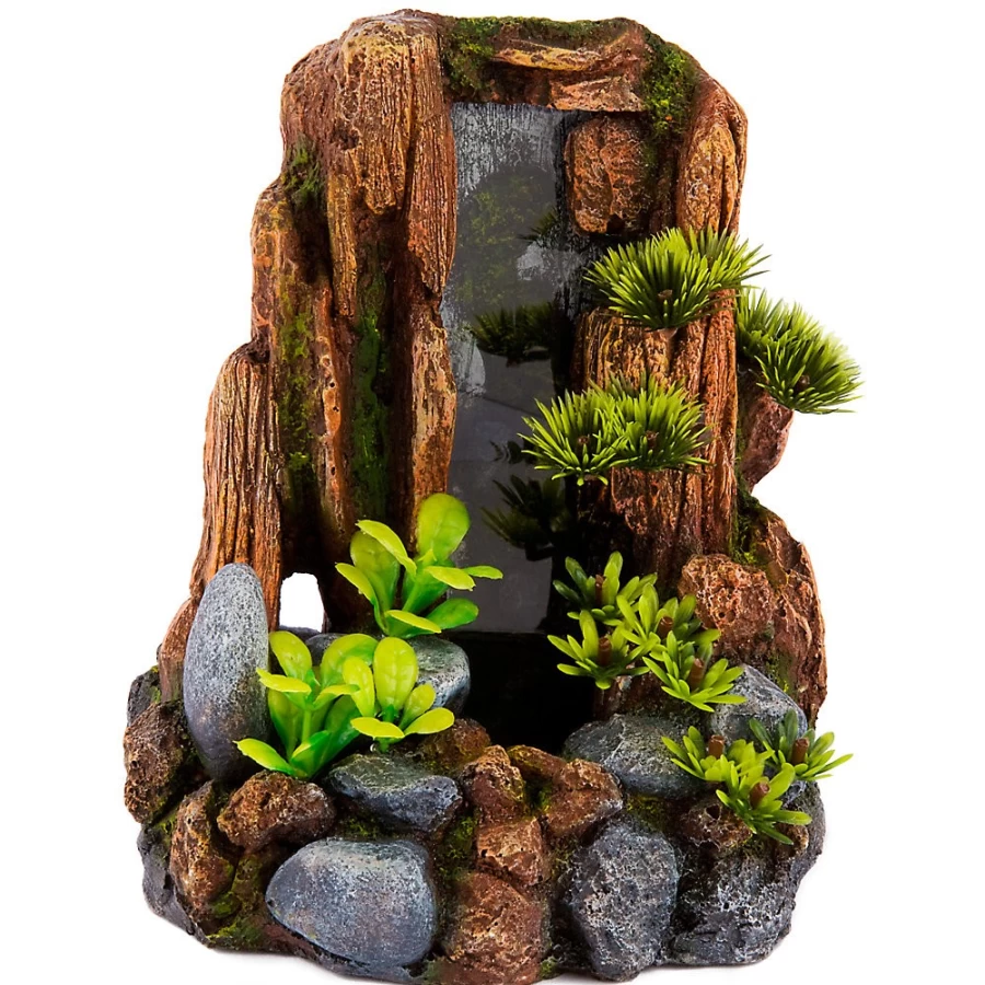 PetSmart Top Fin Mountain Cliff Aquarium Decoration for Fish Tank