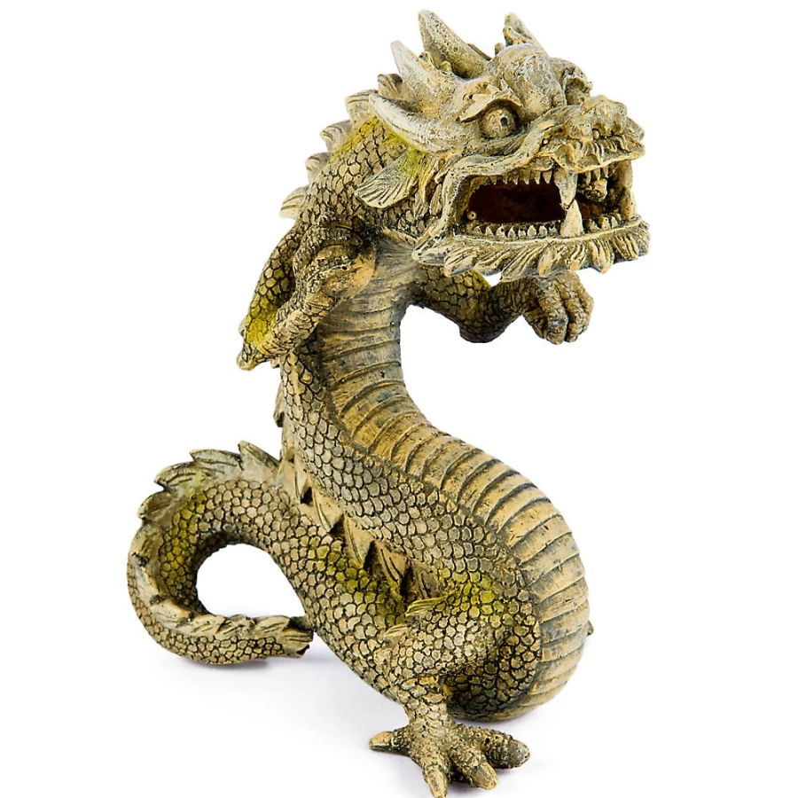 PetSmart Top Fin Balinese Dragon Airstone Aquarium Decor with Bubble Effect