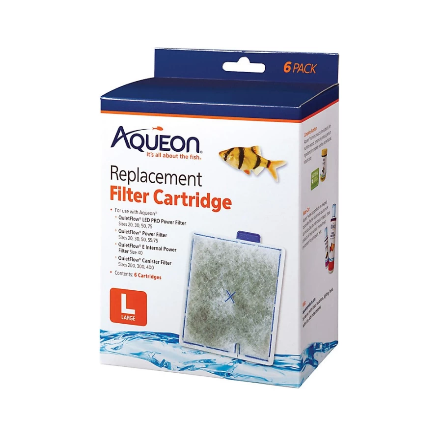 PetSmart Aqueon Aquarium Filter Cartridges - Replacement Filter Pads for Fish Tanks