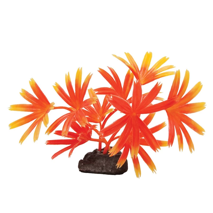 PetSmart Top Fin Artificial Mini Palm Plant for Aquarium - 3 Inch Underwater Decor