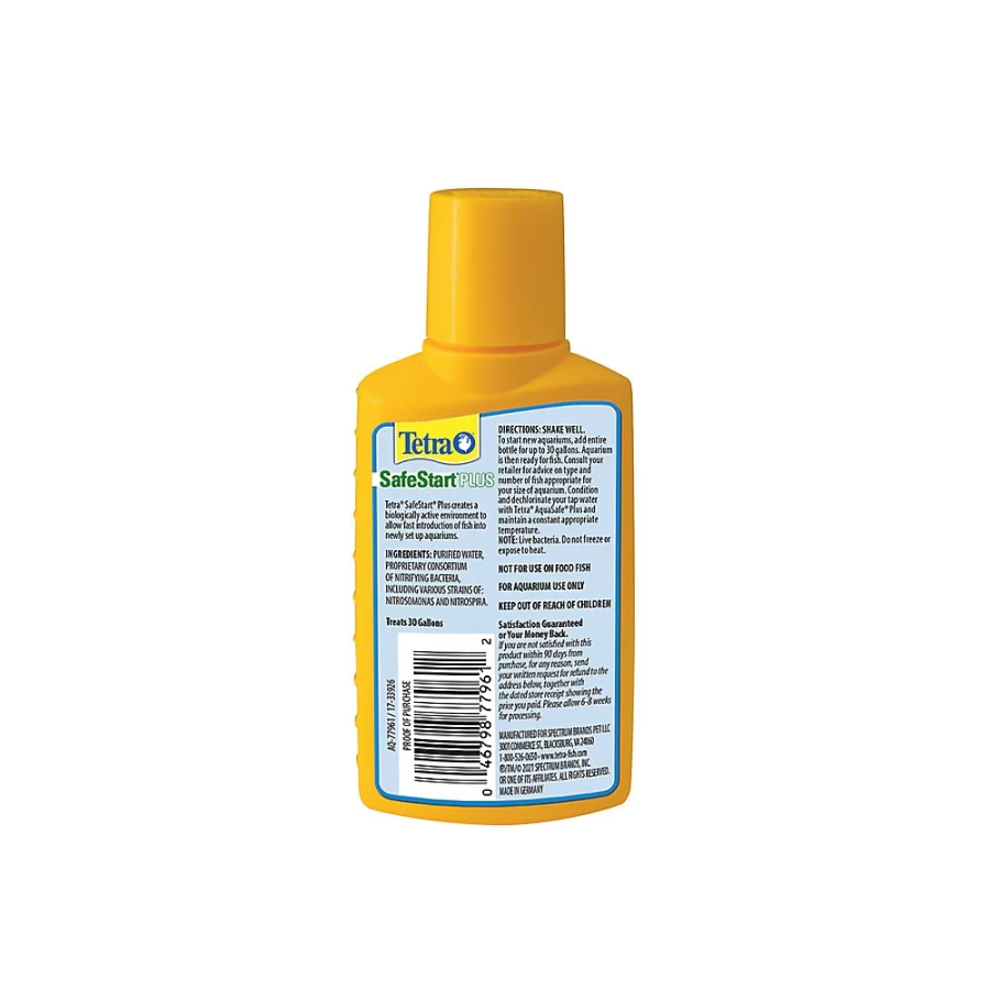 PetSmart Tetra SafeStart Plus Water Conditioner for Aquarium Cycling | Fast & Safe Biological Filter Starter
