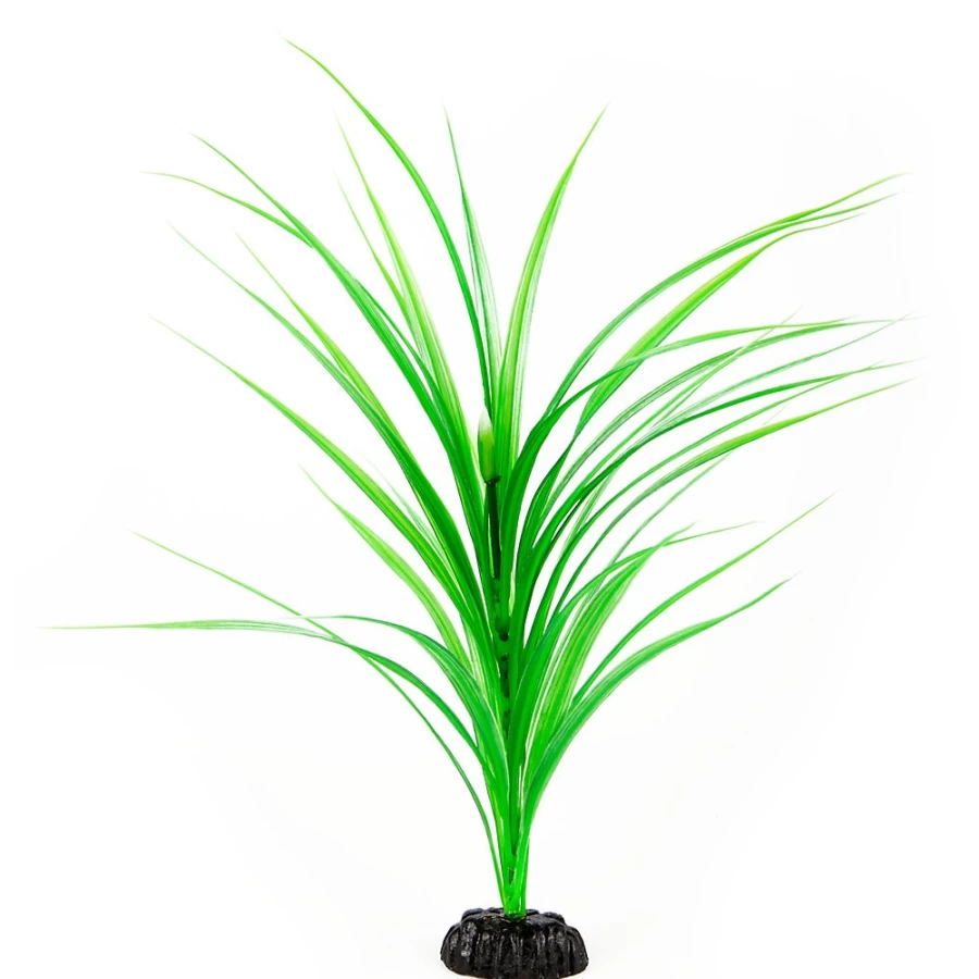 PetSmart Top Fin 12-Inch Artificial Thick Grass Aquarium Plant for Fish Tank Decor