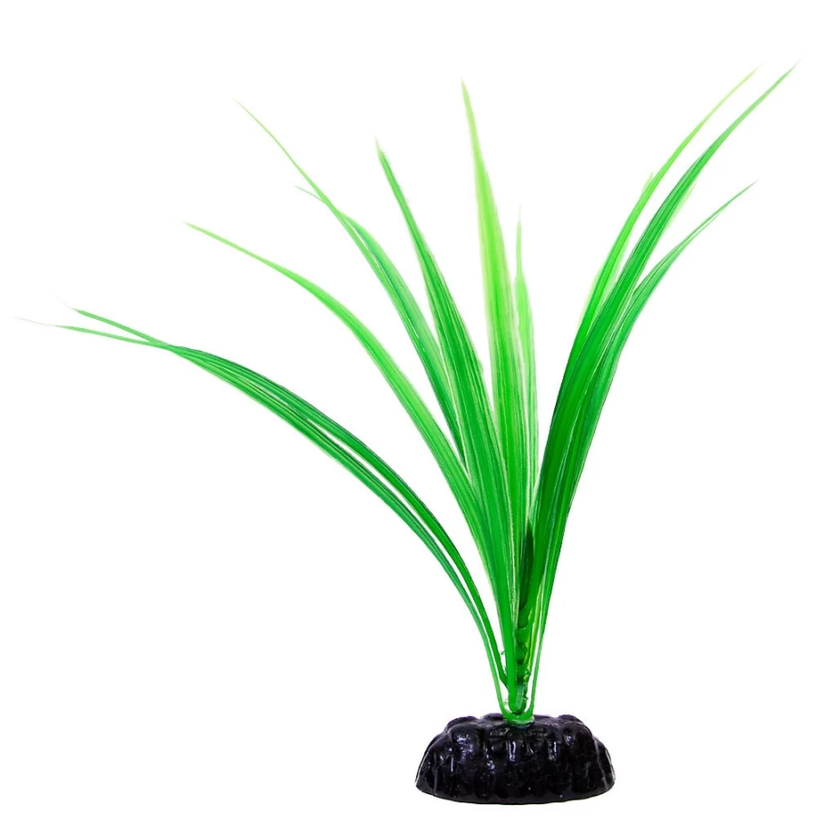 PetSmart Top Fin 6-Inch Artificial Thick Grass Aquarium Plant for Fish Tank Decor