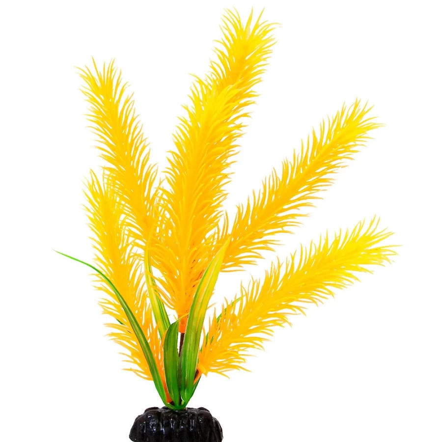 PetSmart Top Fin 8-Inch Artificial Aquarium Hair Grass Plant for Fish Tank Decor